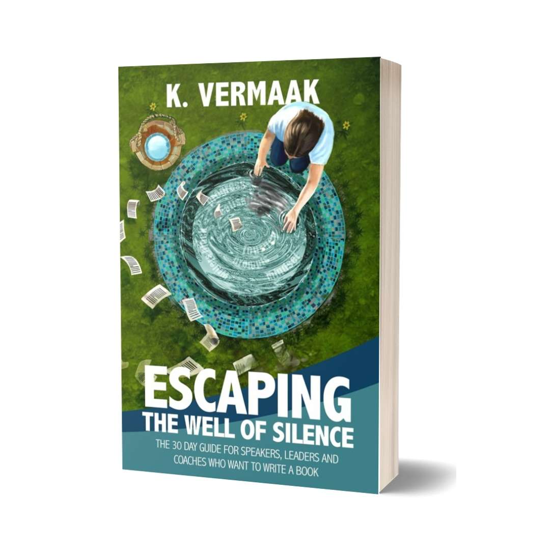 Escaping the well of silence.. Escaping the well of silence by Kim Vermaak