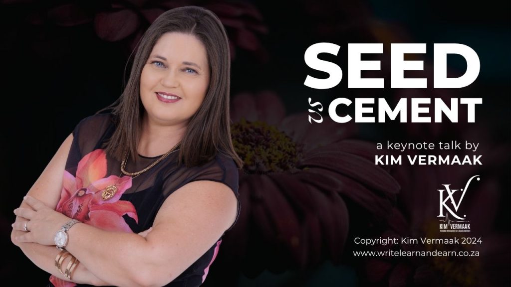 Seed Vs Cement by Kim Vermaak